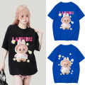Labubu Pop Mart oversized shirt men and women fashion new style. 
