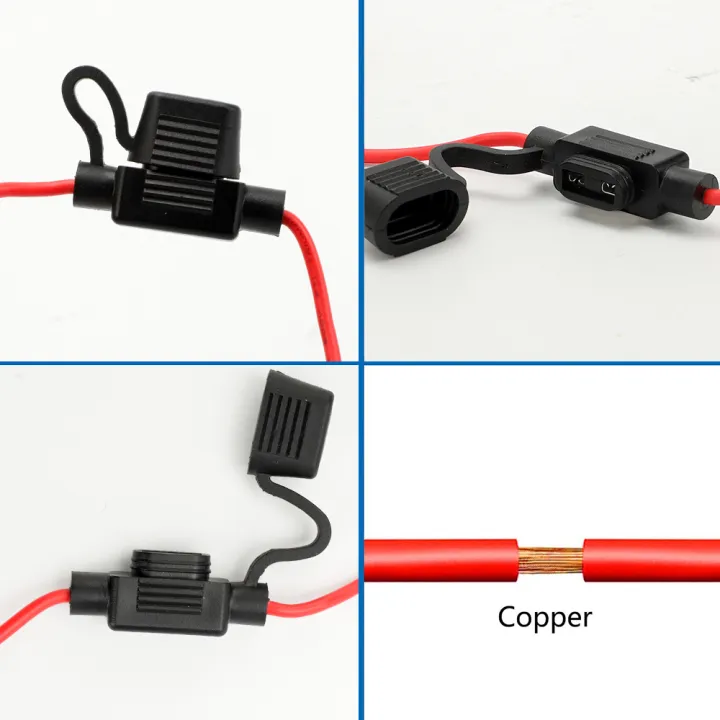 2Pcs/set%20Car%20Fuse%20Holder%20Mini%20Blade%20Adapter%20Splash-proof%20Box%20for%2012V%2010A%20in%20Line%20Cutoff%20Switch%20Socket%20Damp%20Proof%20Fuse%20Socket%20-%20Image%204