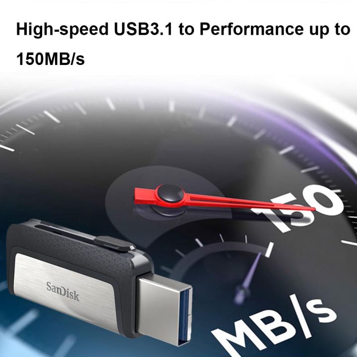 Sandisk%20SDDDC2%20Dual%20Plug%20Flash%20Drive%20Type-C+Type%20A%2032GB%2064GB%20128GB%20256GB%20OTG%20USB%20Pen%20Drive%20USB%20Stick%20for%20Phone%20Laptop%20Computer%20-%20Image%206