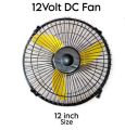 DC 12Volt Fan, Small Fan 12", High Speed
Wind, Solar/Battery Both Work,. 