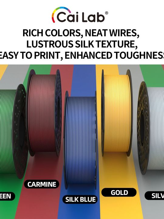 CaiLab%20200g%20Silk%20Shiny%20PLA%203D%20Printer%20Filament%201.75mm%20for%20FDM%203D%20Printer%20%20Printing%20rich%20colors%20Metallic%20Luster%20Smooth%20Finish%20-%20Image%206