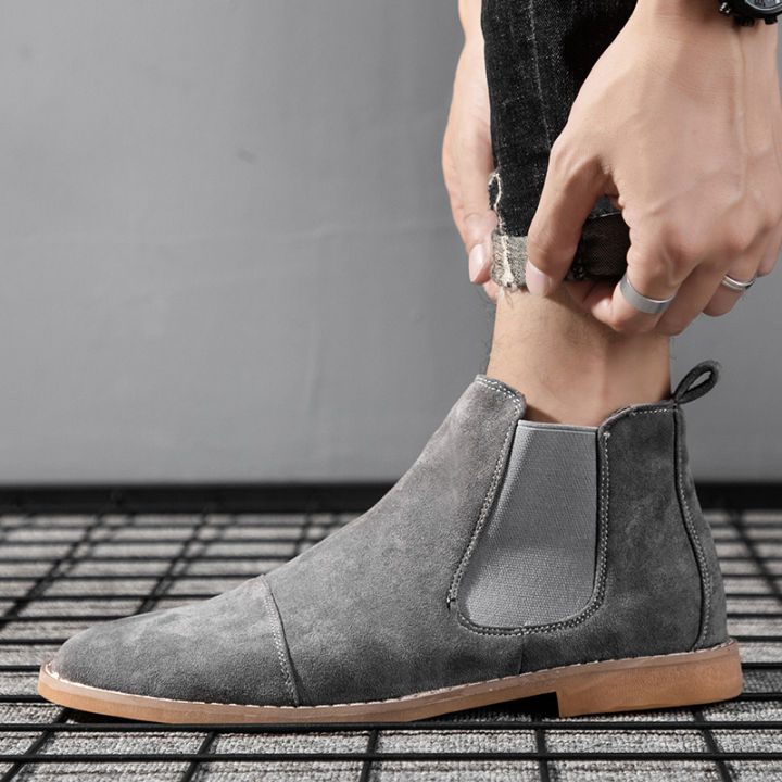 Men%20Suede%20Leather%20Chelsea%20Boots%20British%20Style%20Pointed-toe%20Dress%20Boots%20Outdoor%20Comortable%20Non%20Slip%20Mens%20Ankle%20Boots%20-%20Image%205