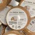 Ikea authentic IKEA IKEA IKEA cork coasters, cork coasters, glass coasters. 
