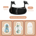 2-in-1 Stroller Snack Tray with Cup Holder | Universal Clip-On Stroller Accessory for Snacks, Drinks & Toys.