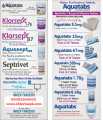 Aquatabs Water purification Chlorine Tablets 1.70g 100s. 