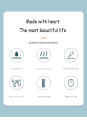 white mousepad Portable Mouse pad large Gaming Waterproof Non-slip PU Suede Desk Mat Computer Keyboard desk pad Mats.