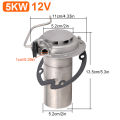 12V 24V Air Diesel Parking Heater Combustion Kit 5KW 4Pcs Parking Heater Accessories For Car Truck Camper Heater Accessories.