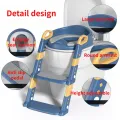 New Stepped Children's Toilet Foldable Foot Stool Multi-functional Toilet Boy Girl Baby Toilet Training Potty Ladder for Kids. 