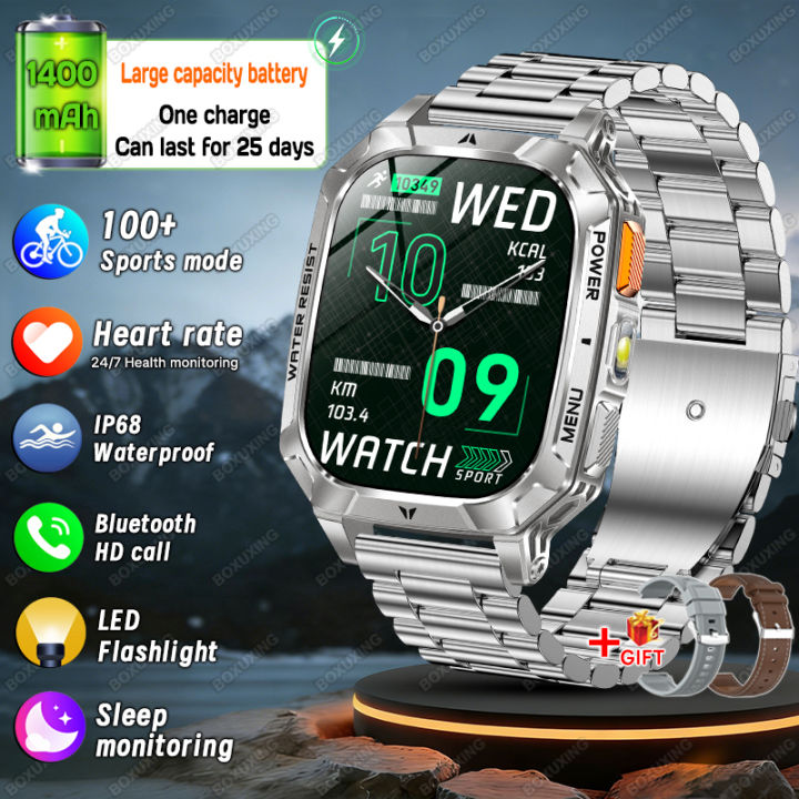 Robust%20%20Smartwatch%201400%20mAh%20Battery%20Fitness%20Tracking%20IP68%20Waterproof%20Tactical%20Sports%20Flashlight%20Men%20BT%20Call%20Smart%20Watch%20-%20Image%207