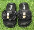 New Butterfly Net Design Thick Sole Slippers – Stylish Sandals for Girls, Ladies & Women.