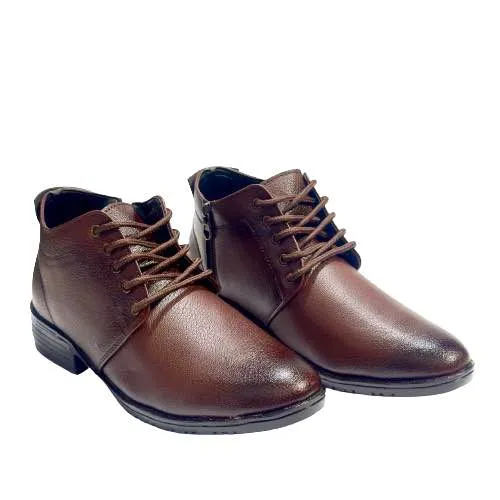 Brown%20Leather%20Chelsea%20Long%20Ankle%20Boots%20For%20Men%20(Nep%20Mart)%20-%20Image%204