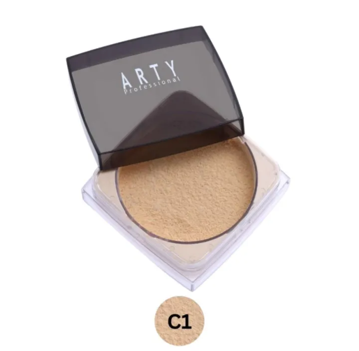 Arty%20Translucent%20Loose%20Powder,%20Fine,%20Smooth,%20Soft%20&%20Airy%20Particles%20%20*Natural,%20Light%20Coverage%20*15g%20-%20Image%209