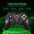 【6-in-1】 Universal Wireless Bluetooth Gaming Controller ~ Joystick Joypad Gamepad for PlayStation, PC, Computer, Laptop, Mobile, Android, iOS, TV Box, Nintendo Switch ~ Dual Shock Vibration ~ Wireless PS3 Controller Remote~ By FunBug. 