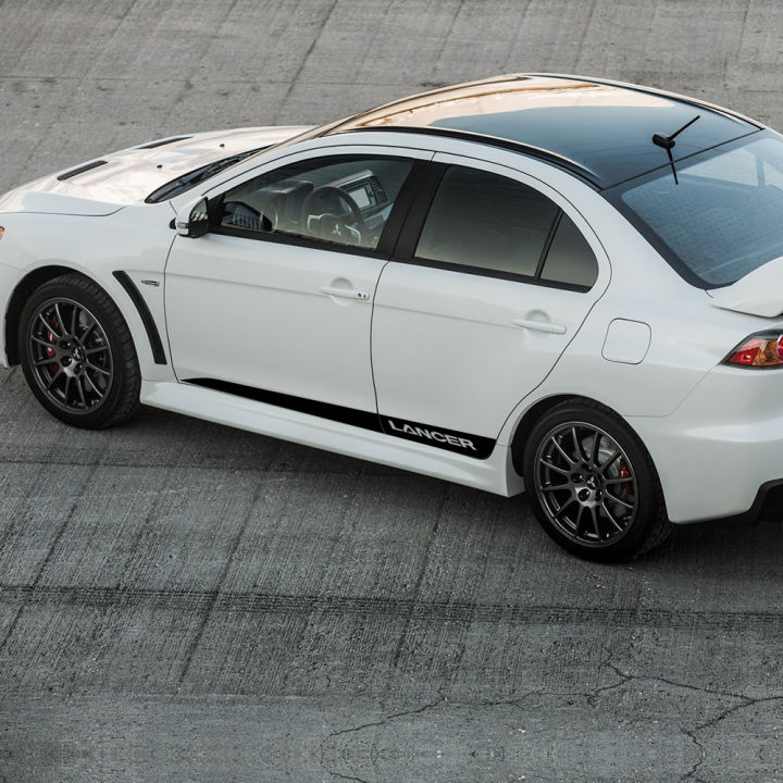 2Pcs%20Car%20Side%20Stripes%20Stickers%20For%20Mitsubishi%20Lancer%20Tuning%20Accessories%20DIY%20Auto%20Vinyl%20Film%20Decals%20Sports%20Styling%20-%20Image%203