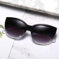 Fashion Cat Eye Sunglasses Women Brand Desginer Sun Glasses Gradient Simple Wide Leg Design Unisex Cateye Female Shades UV400.