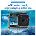 TELESIN 45M Waterproof Housing Case For  OSMO Action 3 4 5Pro Underwater Diving Case High Strength Protector Cover. 