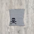 Summer New Trend Striped Skull Print Fashion Retro Spicy Girl Personality Strapless Backless Vest Women's Wholesale. 