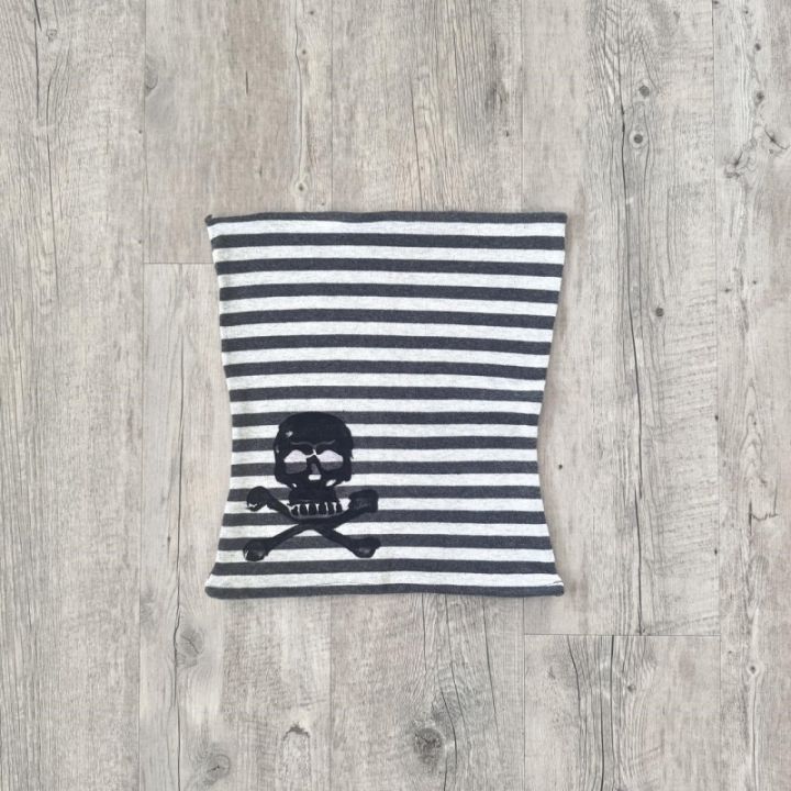 Summer%20New%20Trend%20Striped%20Skull%20Print%20Fashion%20Retro%20Spicy%20Girl%20Personality%20Strapless%20Backless%20Vest%20Women's%20Wholesale%20-%20Image%205