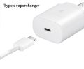 Quick Charger for Samsung A55 A54 A05 a05s A15 s23fe A14 A54 A34 A13 A23 A33 A53 a52s A52 A73 S23 s24ultra S22 ultra S21 S21 + s21ultra note10 charging head + Super PD super fast charge 25W Adapter Type-C to Type-C. 