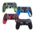 4 Colors  Anti Slip Silicone Protective Skin Case For Dualshock 4 PS4 DS4 Pro Slim Controller Cover Analog Grip Case Cover 1PC. 