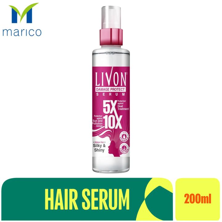Livon Serum Damaged Protect Heat Treatment Hair Serum 200ml