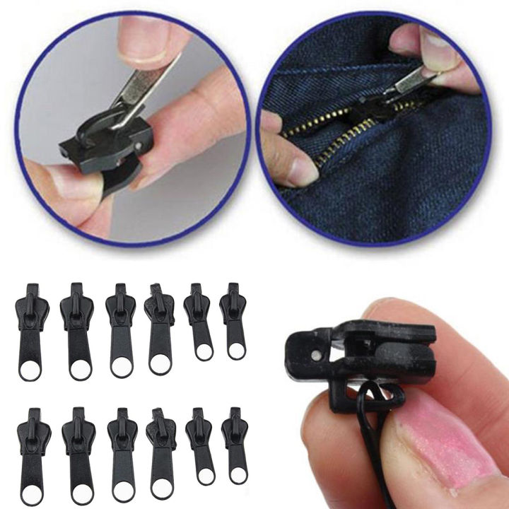 12pcs%20Universal%20Instant%20Fix%20Repair%20Kit%20Replacement%203%20Sizes%20Zip%20Slider%20Teeth%20Rescue%20New%20Design%20Sewing%20Clothes%20-%20Image%202