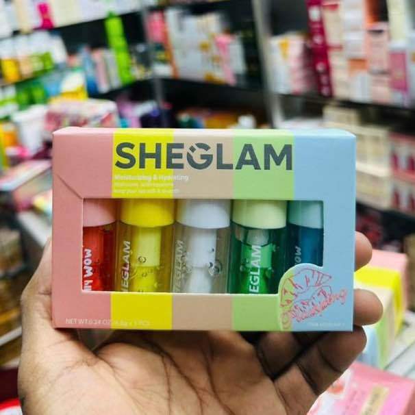 Sheglam%20Jelly%20Wow%20Hydrating%20Lip%20Oil%20Moisturizing%20Plumping%20Lip%20Gloss%205pcs%20Set%20-%20Image%203