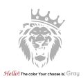 20cm Car Sticker Lion Car Vinyl Decal Sticker Art Design Pattern Auto Parts Windshield PVC Waterproof. 