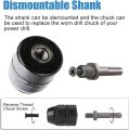 12mm Thread Diameter SDS Plus Shank Drill Chuck Adapter Connector w Lock Screw. 