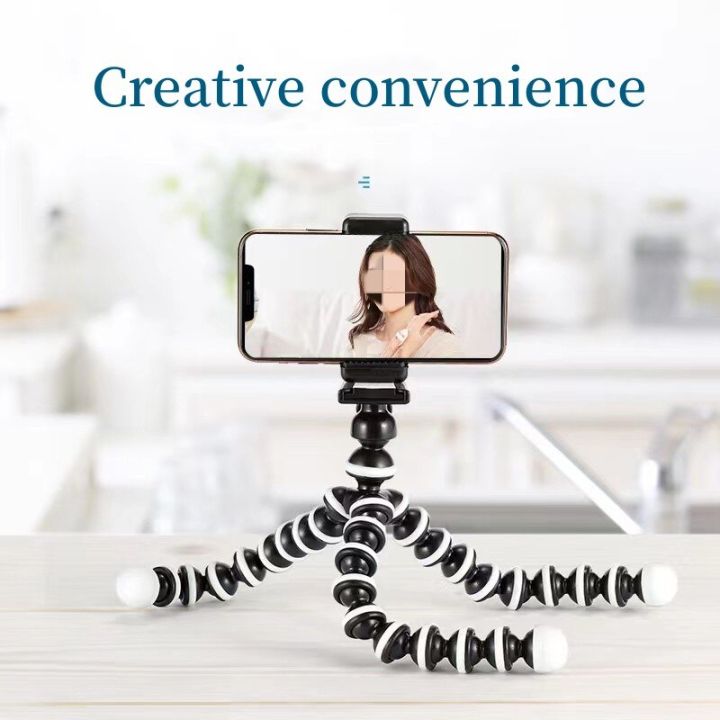 Mini Octopus Tripod Holder Universal Smartphone Sports Camera Stand With Clip Mobile Phone Tripod Gorillapod For iPhone Huawei