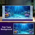 Aquarium Background Wallpaper Fish Tank Sticker, Suitable for Seawater/Freshwater Aquariums, Turtle Tanks, and Fish Tanks. 