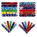 12/36Pcs Spiderman Braclet Party Favor Kids Spidey Birthday Party Supplies The Avenger Slap Bracelets Classroom Toys Wrist Bands. 