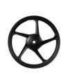 Motorcycle Honda cg125 self/ classic  Alloy rims ( Big hub / imported quality black Trs black polished wheel rims ). 