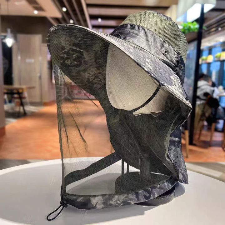 Fishing%20Cap%20Mosquito%20Insect%20Repellent%20Mesh%20Masks%20Anti%20UV%20Fishing%20Hat%20Unisex%20Summer%20Outdoor%20Fishing%20Camping%20Accessories%20Sun%20Hat%20-%20Image%202