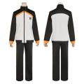 Re:Life In A Different World From Zero Anime Natsuki Subaru Cosplay Costume Embroidery Full Zip Tracksuit Elastic Pants. 