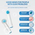 8pcs Replacement Brush Heads For Oral-B Electric Toothbrush Advance Power/Vitality Precision Clean/Pro Health/Triumph/3D Excel.