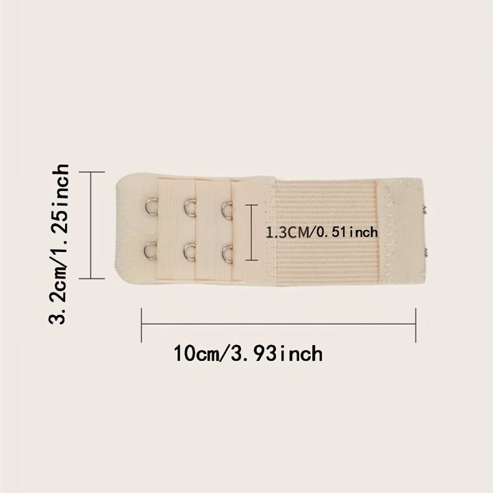 1pc/2pcs-2%20Hooks%20Elastic%20Bra%20Extenders,%20Comfortable%20Adjustable%20Bra%20Band%20,%20Women's%20Lingerie%20&%20Underwear%20Accessories%20-%20Image%206