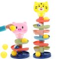 Drop and Go Ball Ramp Toy.Ball Drop and Roll Swirling Tower for Baby and Toddler Development Educational Toys Stack.. 