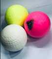 PU Rubber Indoor Cricket Dimples Ball Tapeless Cricket Ball Street Ball. 