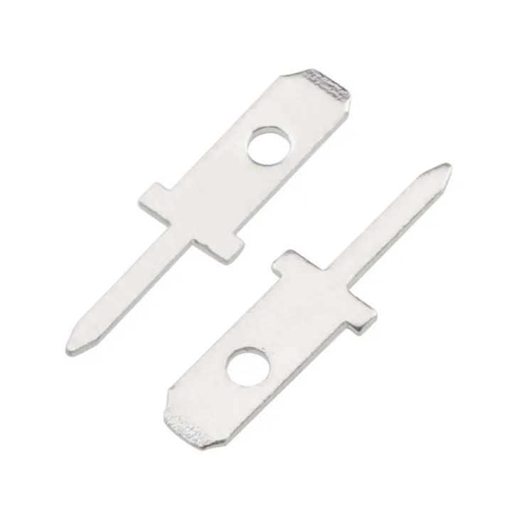 50Pcs%20Sliver%202.8%20Inserts%20Plug%20Spring%20Terminal%20PCB%20Solder%20Lug%20Thickness%200.8mm%20One%20Legs%20PCB%20Welding%20Sheet%20-%20Image%205