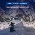 Q7 Motorcycle Helmet Intercom 800M with controller Bluetooth-compatible for 7 Riders group talk BT Interphone Headset. 