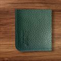 Handmade Crazy Cow Genuine Leather Men card holder small Business card holder Leather Card wallet Women credit card ID Holder With Money Chemar.