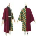 Anime Demon Slayer Tomioka Giyuu Cosplay Costume Adult Men Kimono Uniform Outfits Halloween Carnival Stage Perform Clothes. 