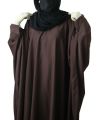 Butterfly Kaftan Style Abaya for Women and Girls - Plain Pattern, Free Size, Elegant Modest Wear. 