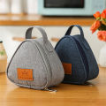 Mini Triangular Insulation Bag Aluminum Foil Thermal Cooler Lunch Tote Student Rice Ball Bag Lunch Box Bento Lunch Carry Bags. 