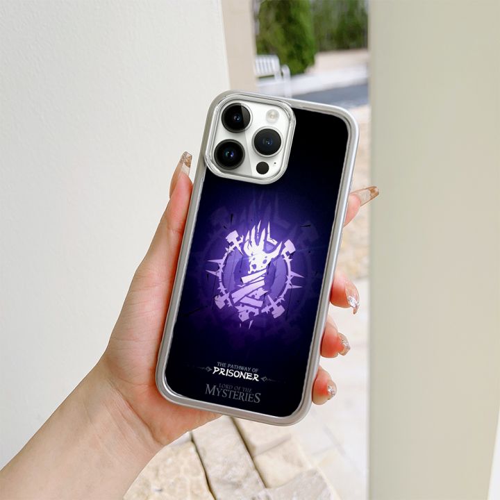 Lord%20Of%20Mysteries%20Phone%20Case%20FUNDA%20For%20IPhone%2016%2015%2014%2013%2012%2011%20Plus%20Pro%20Max%20Electroplated%20Frosted%20Photo%20Frame%20-%20Image%203