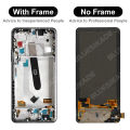 AMOLED 6.67'' For Xiaomi Poco F3 LCD Display with Frame Touch Panel Digitizer For Poco F3 Pro M2012K11AG Screen Replacement. 