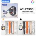 WS10 Ultra 5G Smart Watch 8/128GB 180-Degree Rotating Camera /12MP original. 