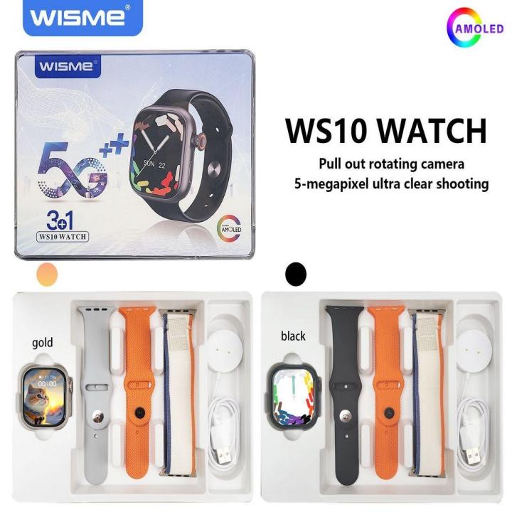 WS10%20Ultra%205G%20Smart%20Watch%204/64GB%20180-Degree%20Rotating%20Camera%20/12MP%20original%20-%20Image%202