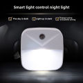 LED Night Light With Motion Sensor Light EU Plug Socket Lamps Children Night Lights Wireless Wall Bedside Bedroom Night Lamp. 